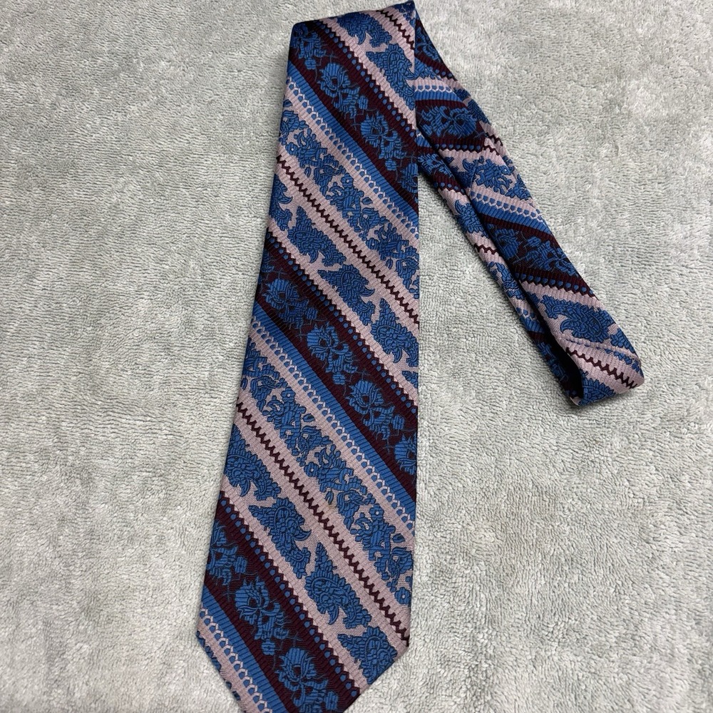 Vintage 70s Grenada by Excello vintage necktie Wide Cool Pattern